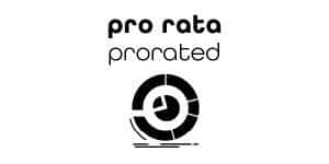 Pro Rata and Prorated